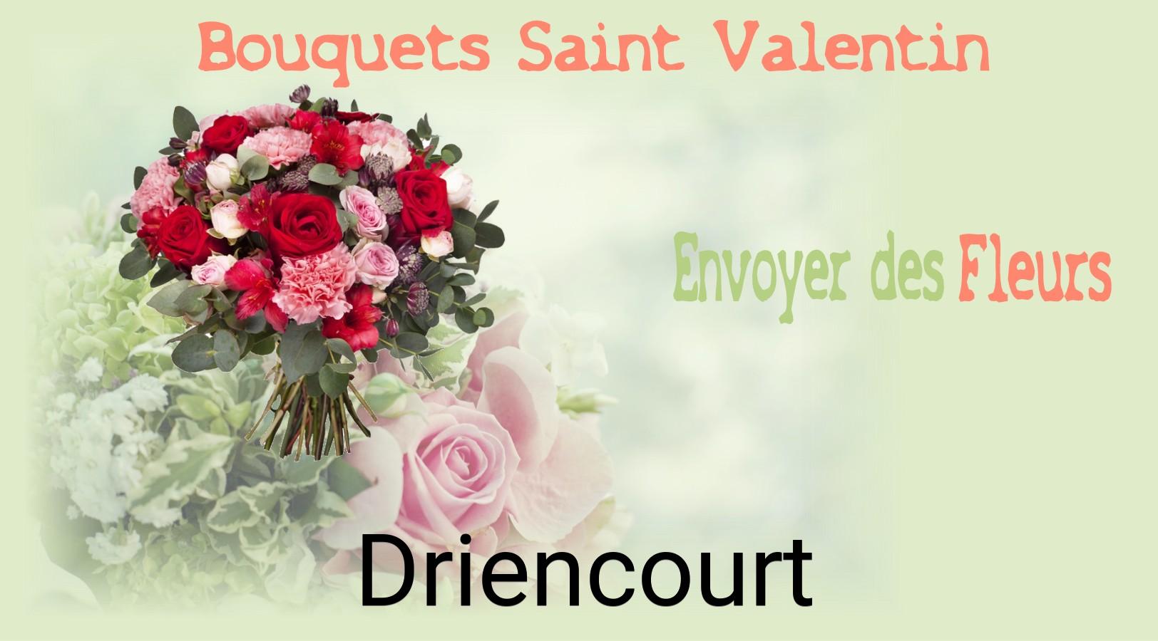 Roses de Saint-Valentin livrées à Driencourt